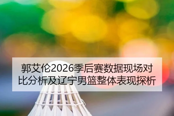 郭艾伦2026季后赛数据现场对比分析及辽宁男篮整体表现探析
